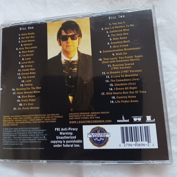 Roy Orbison Greatest Hits CD - Black - Picture 6 of 7